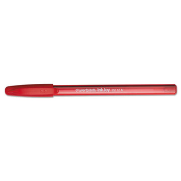Paper Mate® Inkjoy 100 Ballpoint Pen, Stick, Medium 1 Mm, Red Ink, Red Barrel, Dozen freeshipping - TVN Wholesale